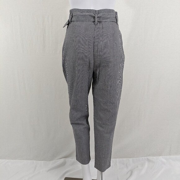 Sans Souci Black and White Patterned Trousers - Picture 2 of 9